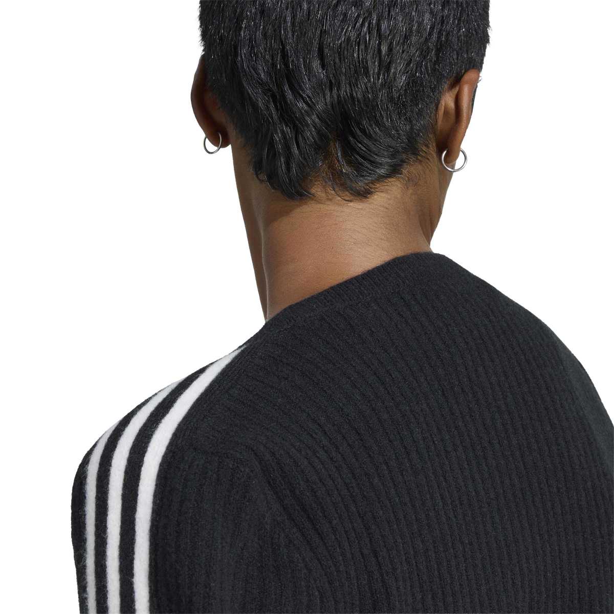 + Jennie Knitted Wrap Around Cardigan 'Black'