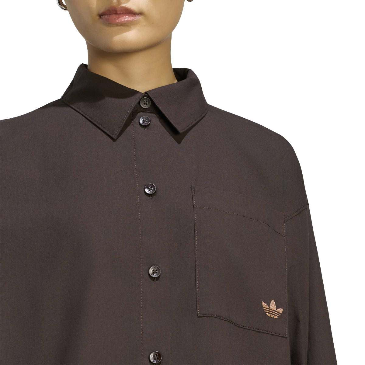 Striped Shirt 'Aurora Coffee'