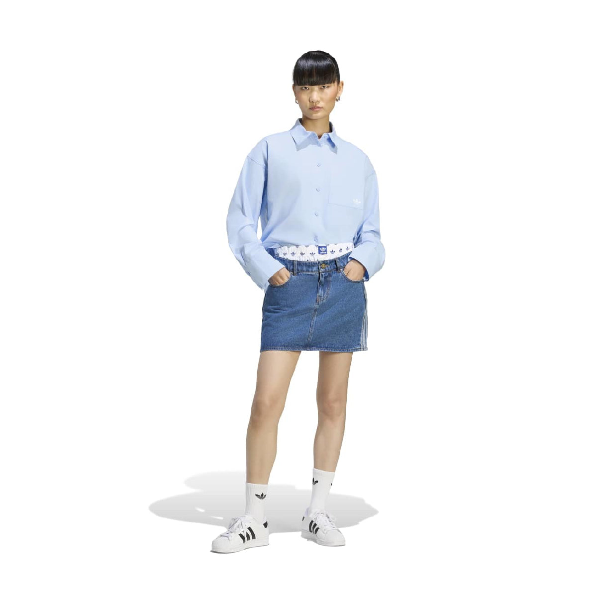 Striped Shirt 'Clear Sky'