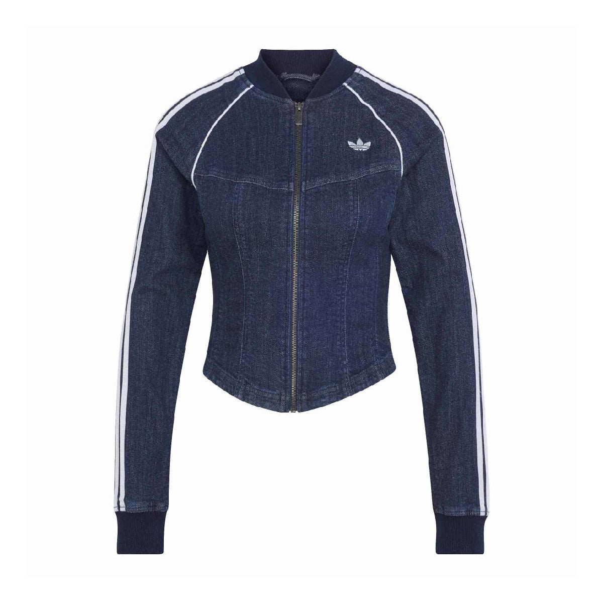 Superstar Denim Corset Track Top 'Indigo'