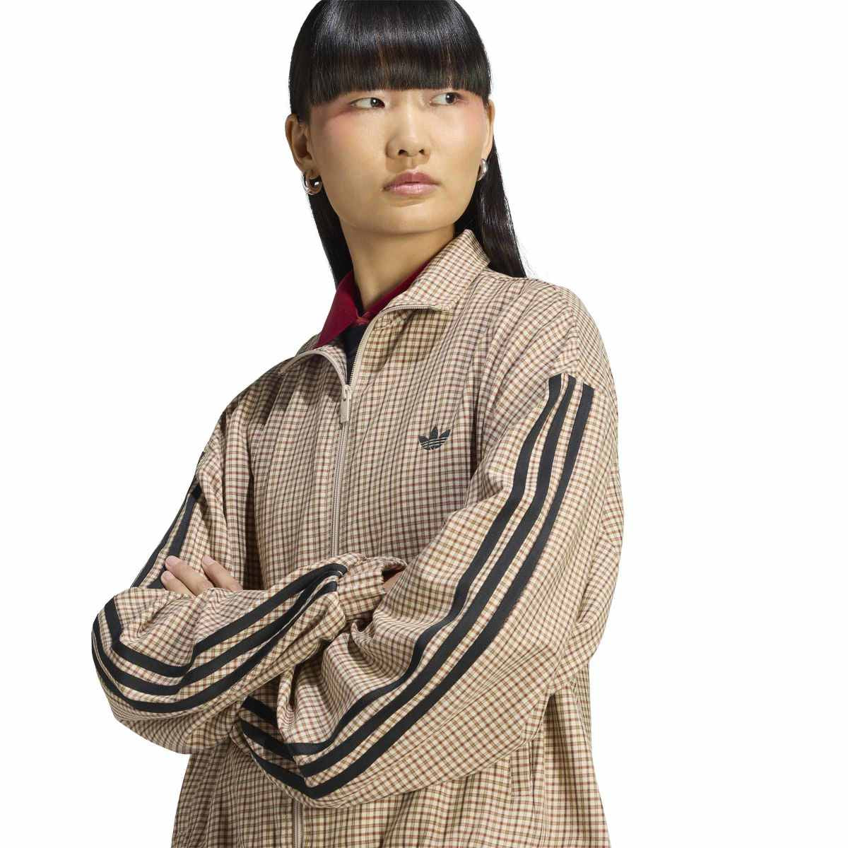 Checks Track Top 'Aurora Coffee'