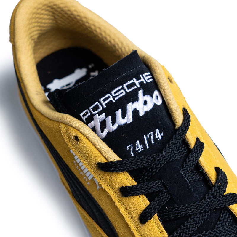+ SneakersbeShops + Porsche Legacy Suede Torque 'Sport Yellow'