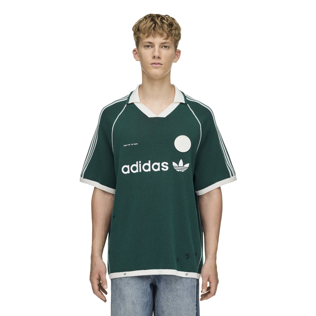 + Song For The Mute ADI-008 Sweaterpolo 'Collegiate Green'