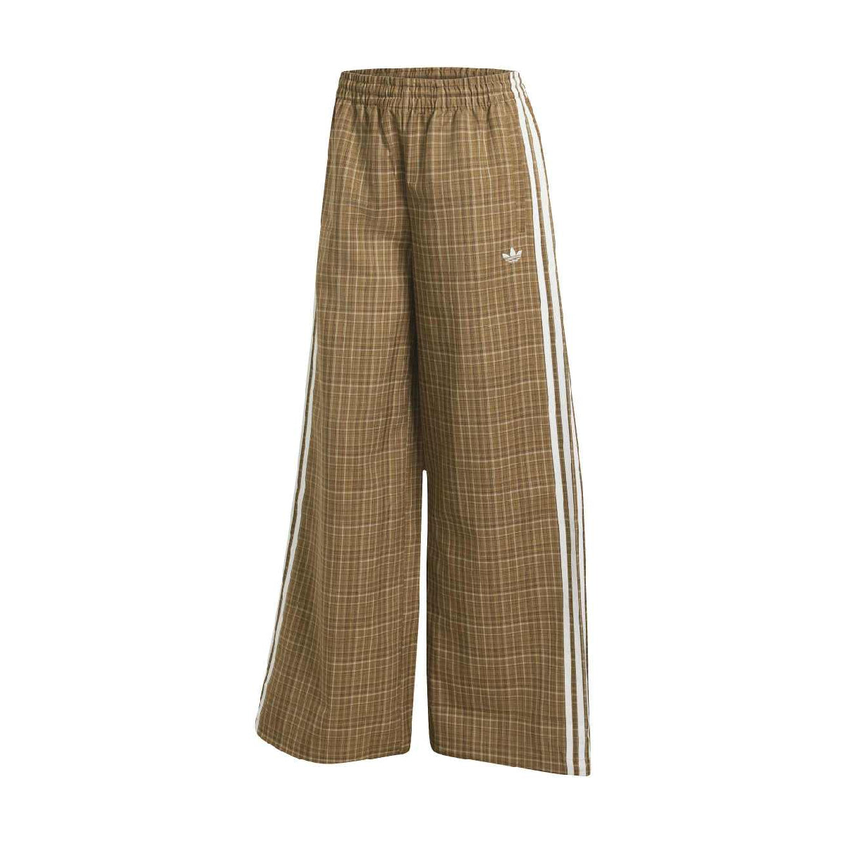 Check Track Pants 'Brown Desert'