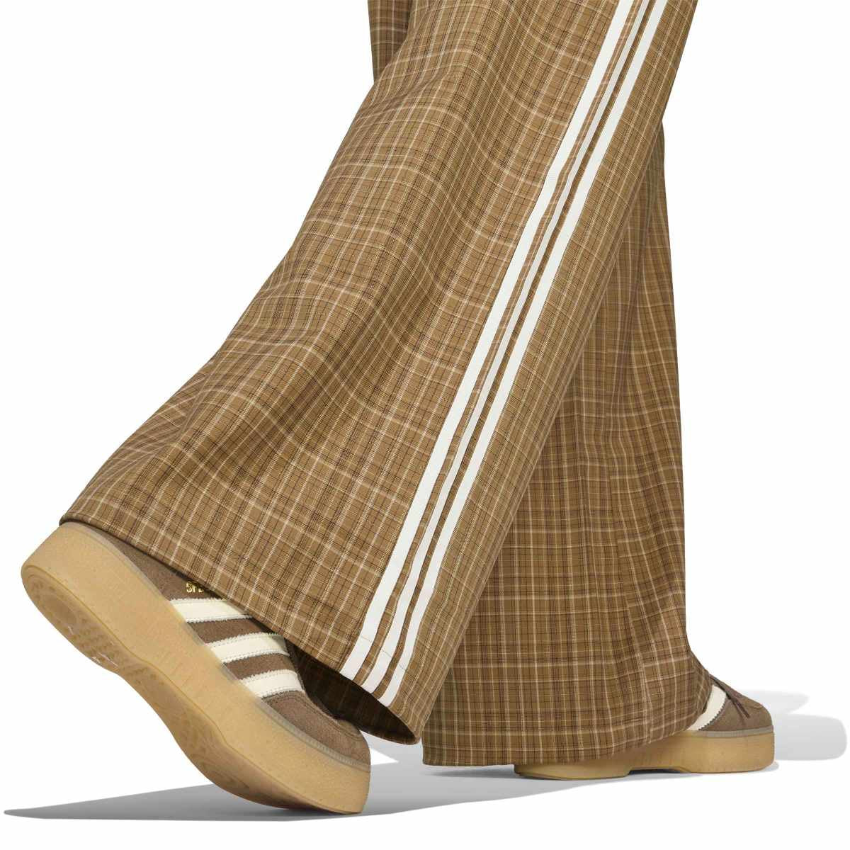 Check Track Pants 'Brown Desert'