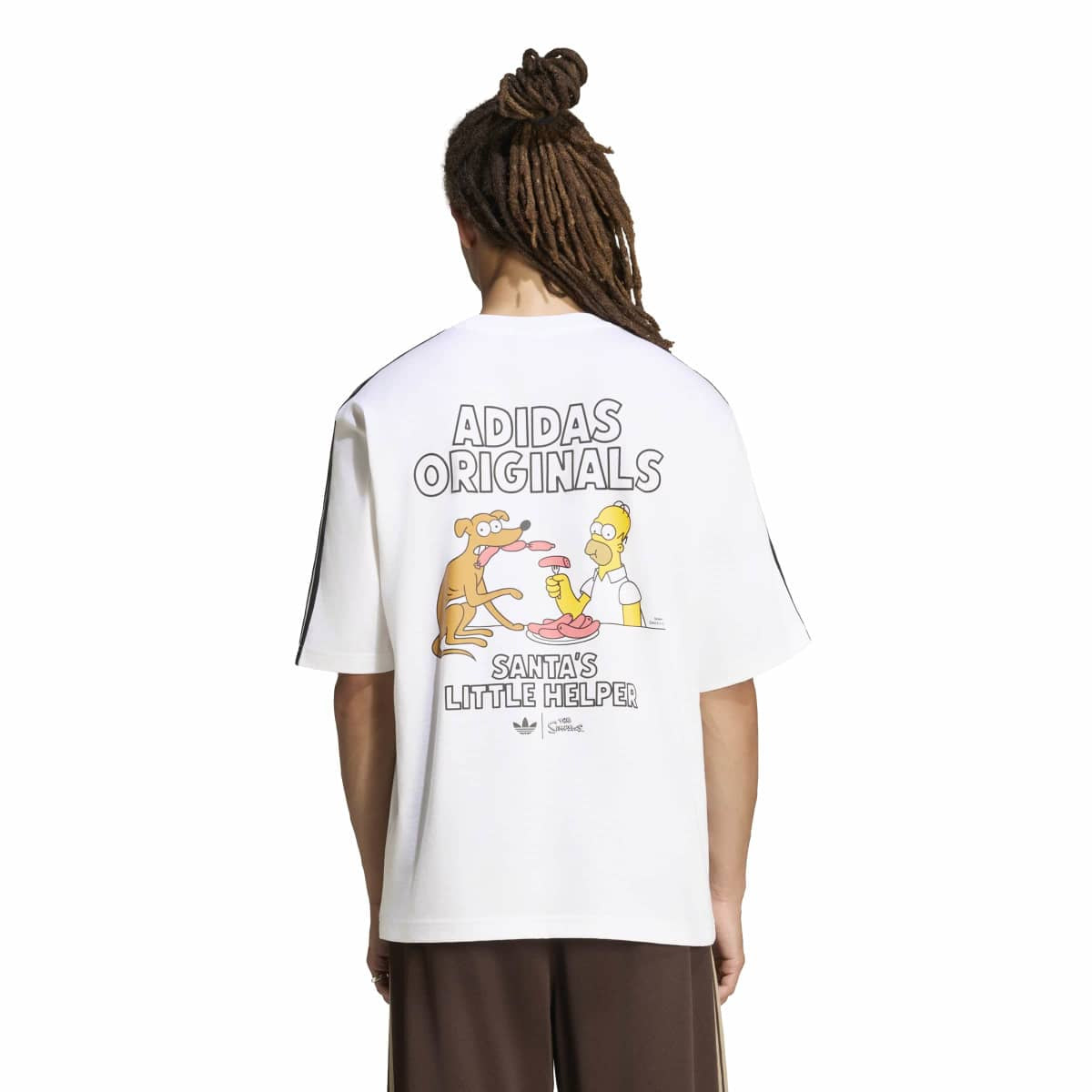 + The Simpson Santa's Little Helper Tee 'White'