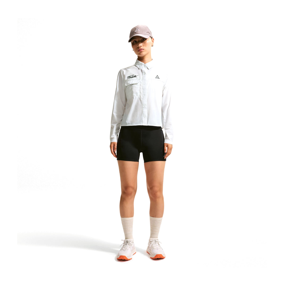 Wmns ACG Aireez Button-Up Long Sleeve 'Summit White'