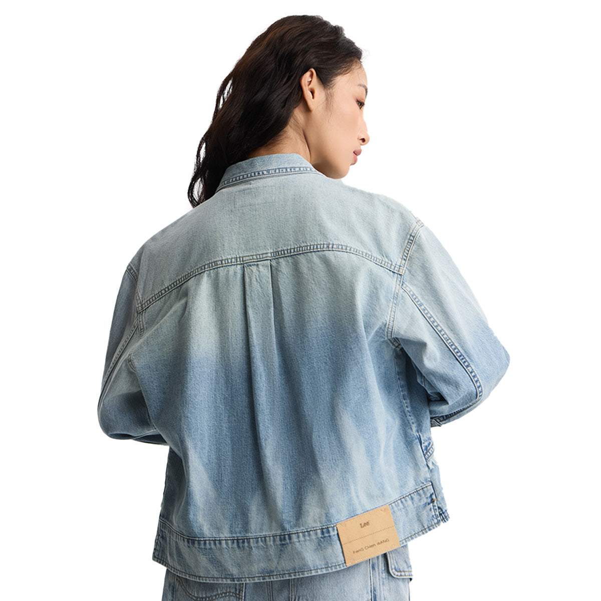+ LEE Wmns Denim Shirt 'Light Blue'
