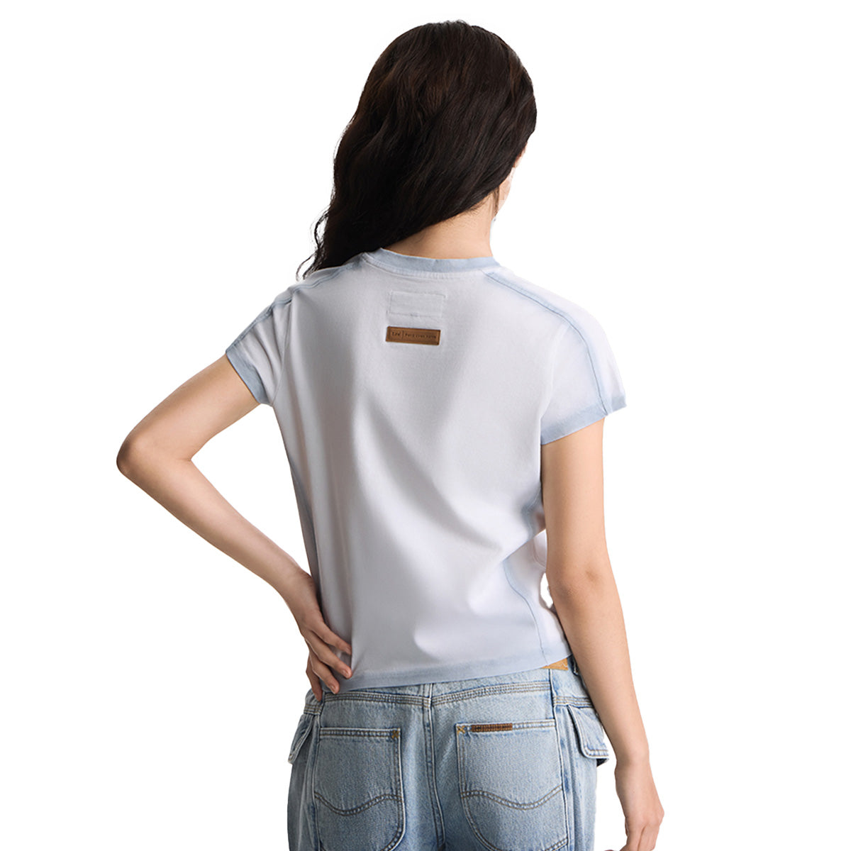 + LEE Wmns Tee 'White'