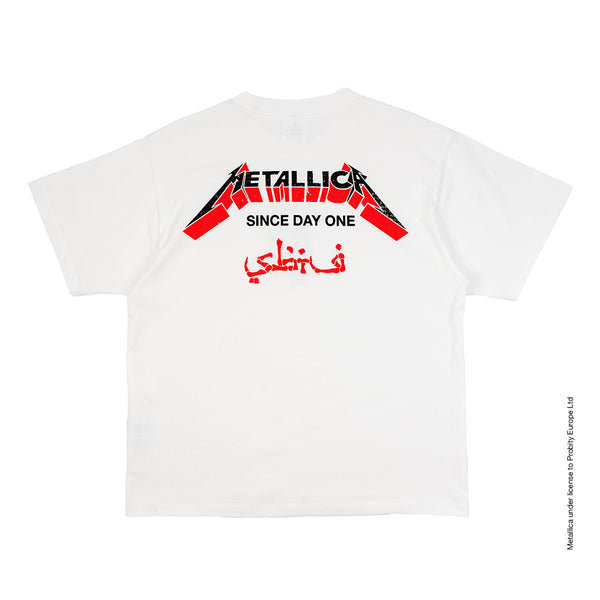 + Metallica Justice UV Tee 'White'