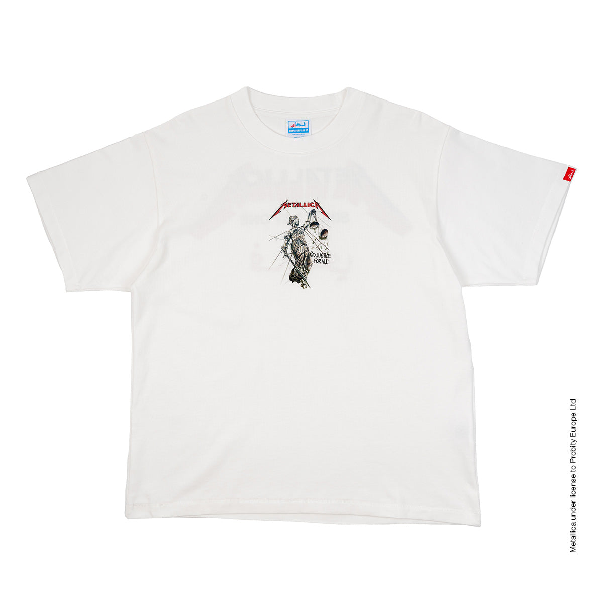 + Metallica Justice UV Tee 'White'