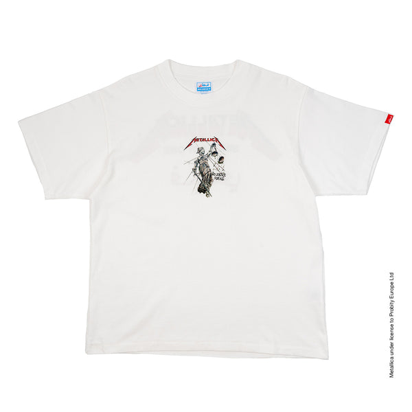 + Metallica Justice UV Tee 'White'
