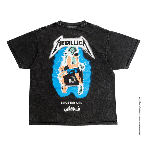 + Metallica Ride The Lightning Tee 'Black'