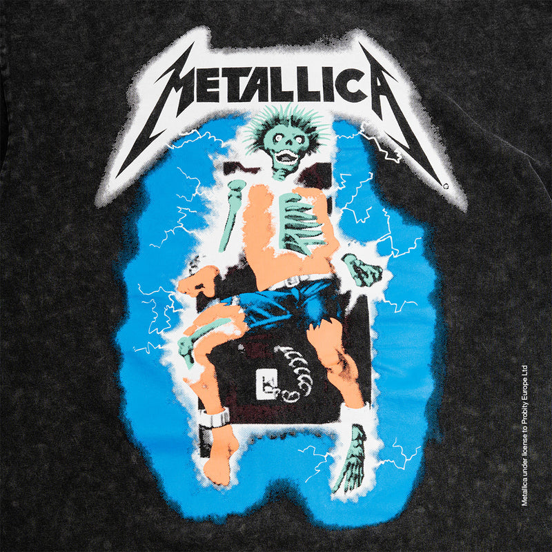 + Metallica Ride The Lightning Tee 'Black'
