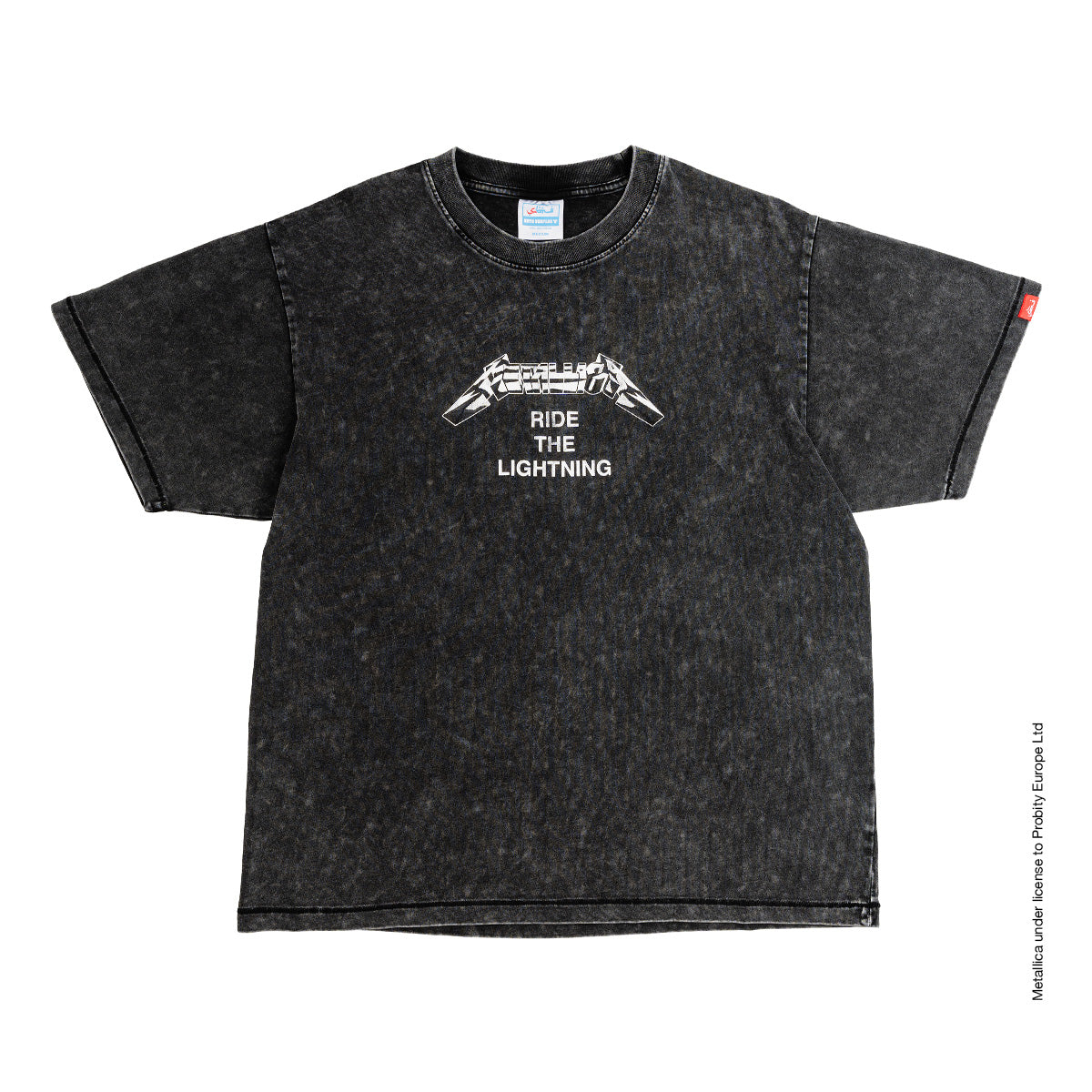 + Metallica Ride The Lightning Tee 'Black'
