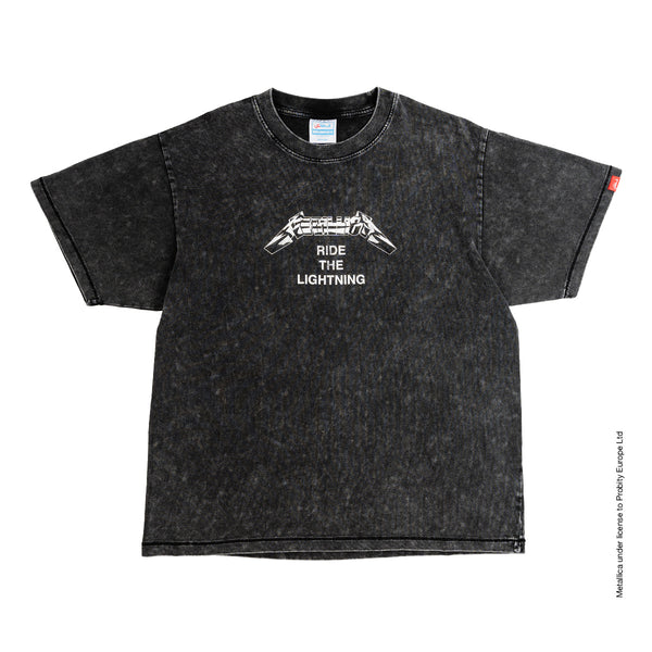 + Metallica Ride The Lightning Tee 'Black'