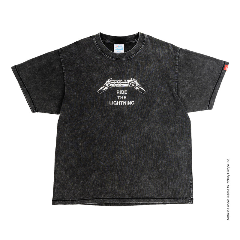 + Metallica Ride The Lightning Tee 'Black'