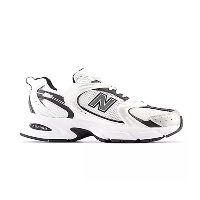 New balance 530 metallic white Clearance