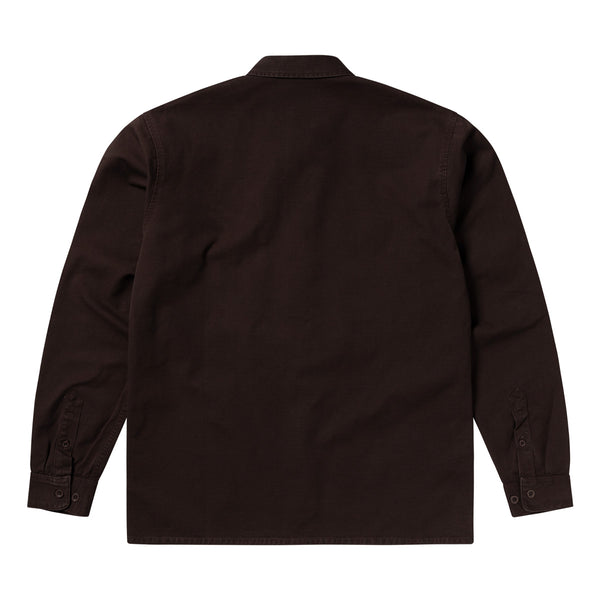 Mini No Problemo Work Shirt 'Brown'