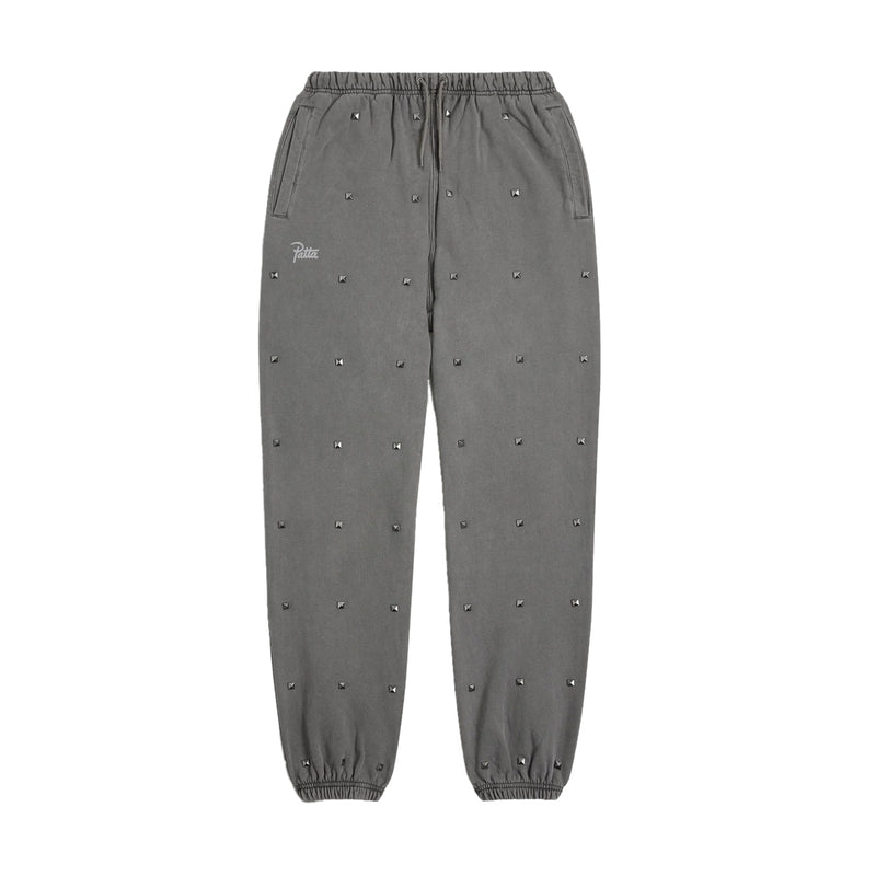 Studded Washed Jogging Indian pants 'Volanic Glass'