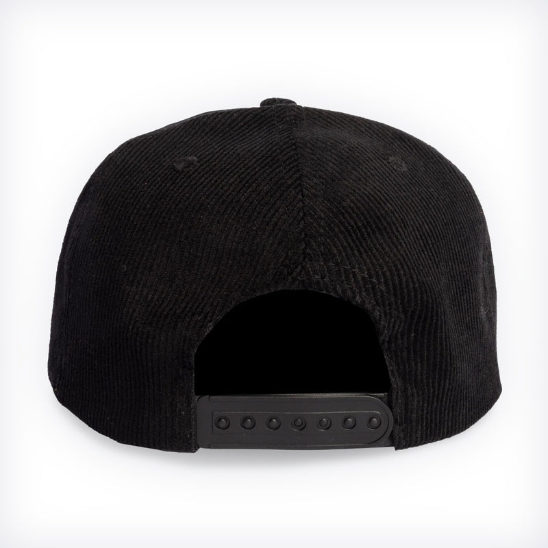 Corduroy Snapback 'Onyx'