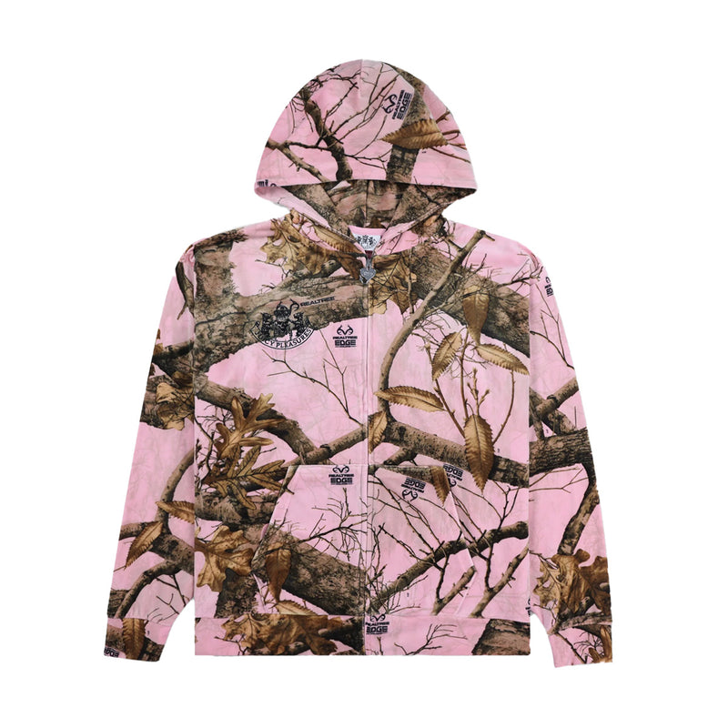 + Juicy Couture Realtree Hoodie 'Pink Edge'
