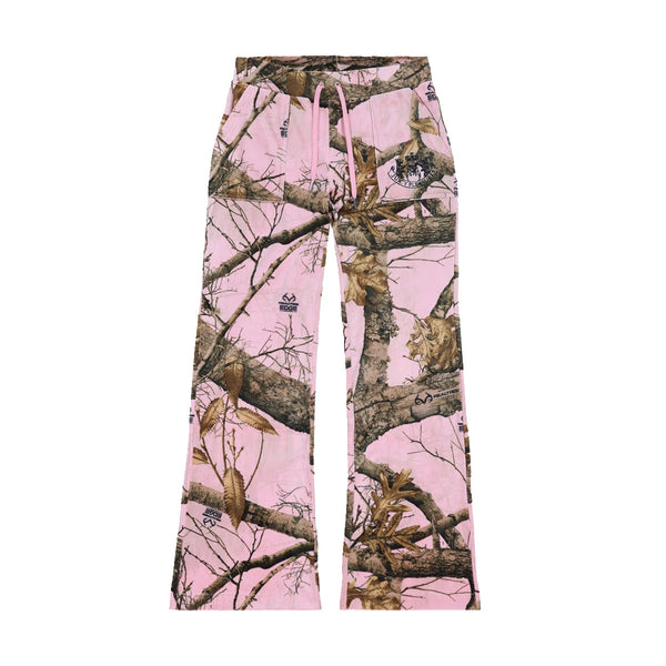 + Juicy Couture Wmns Realtree Velour Layla Track Pants 'Pink Edge'