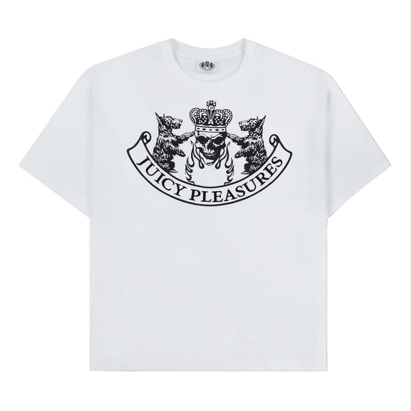 + Juicy Couture Skull Crest Heavyweight Tee 'White'