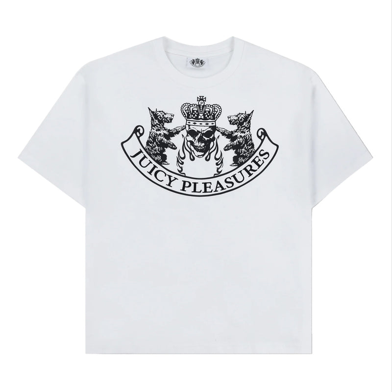 + Juicy Couture Skull Crest Heavyweight Tee 'White'