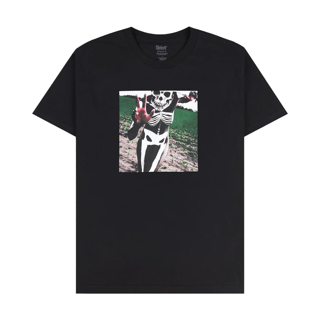PLEASURES + Slipknot Skeleton Tee 'Black' – Limited Edt