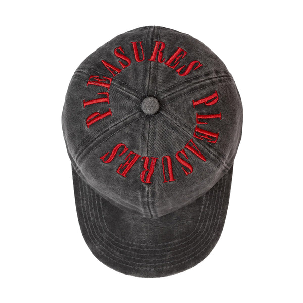 Onyx Crown Washed Cap 'Black Red'