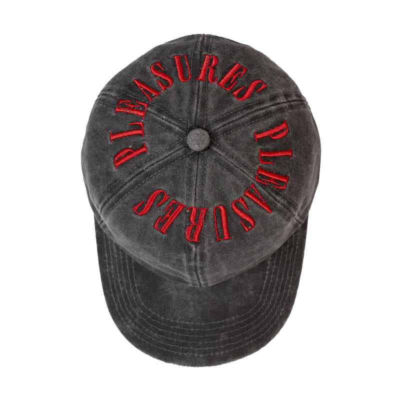 Onyx Crown Washed Cap 'Black Red'