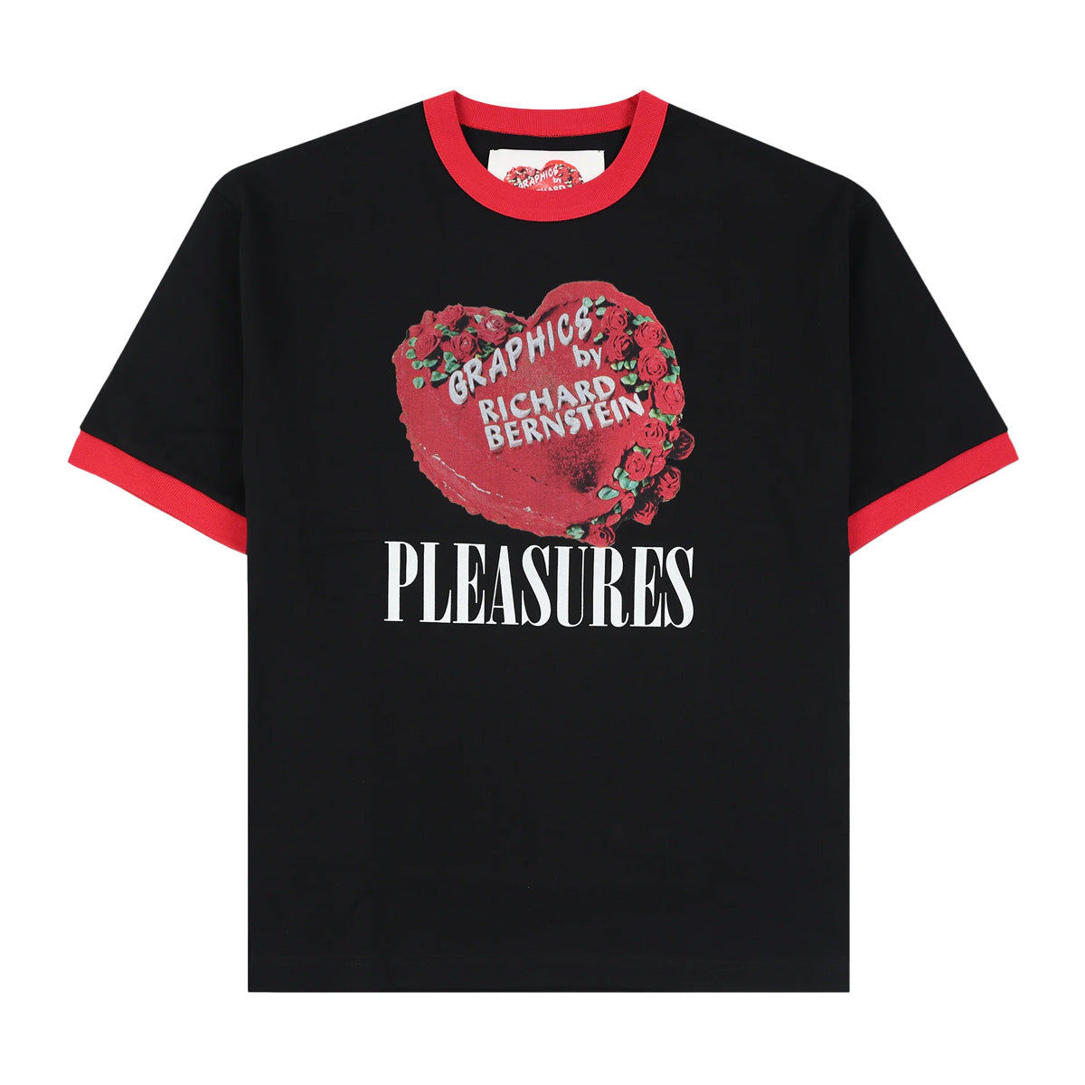 + Richard Bernstein Cake Ringer Tee 'Black'