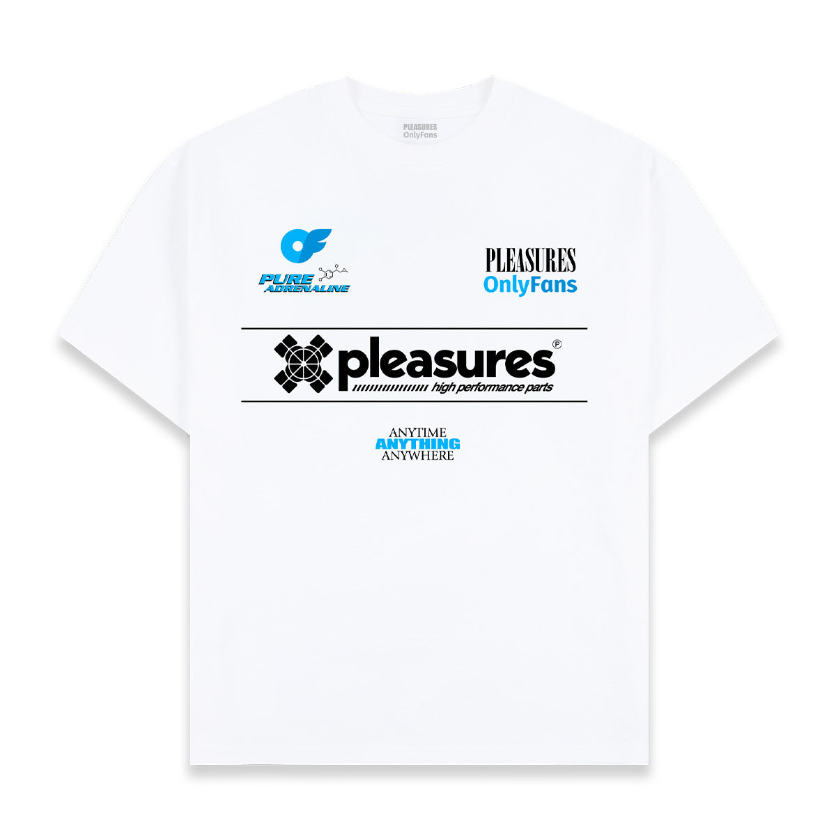 + OnlyFans Helmet Tee 'White'