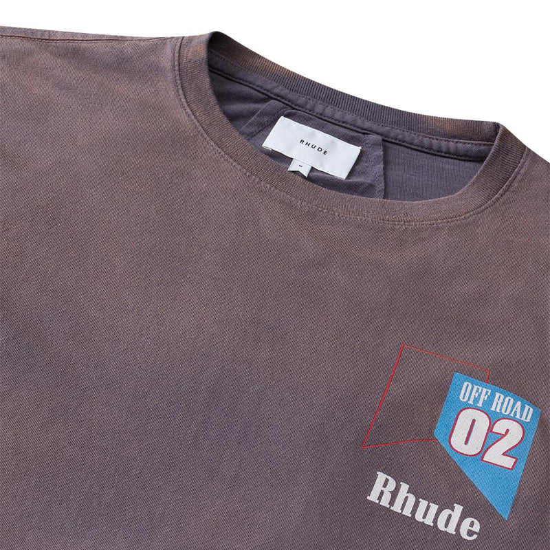 RHUDE 02 Tee 'Vintage Grey'