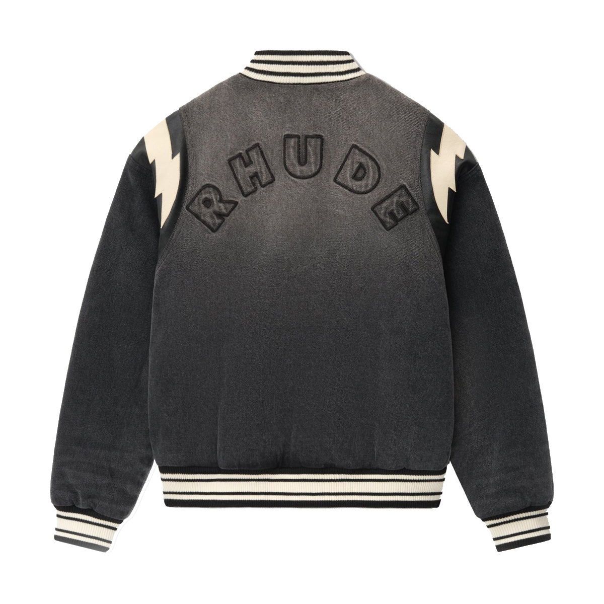 Denim Lightning Bomber 'Black'