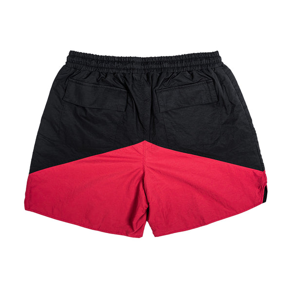 Rhude Yachting Shorts 'Black Maroon'