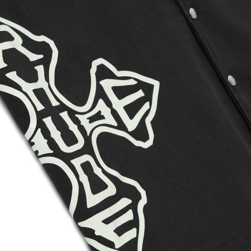 Cross Logo Snap Shirt 'Black'