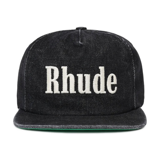Denim Logo Cap 'Black'