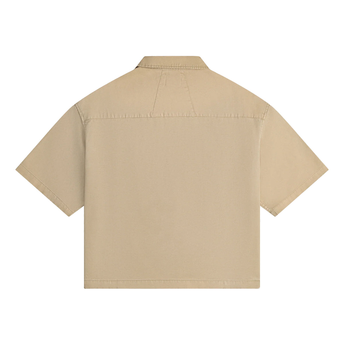 Boxy Half-Zip Spray Shirt 'Khaki'