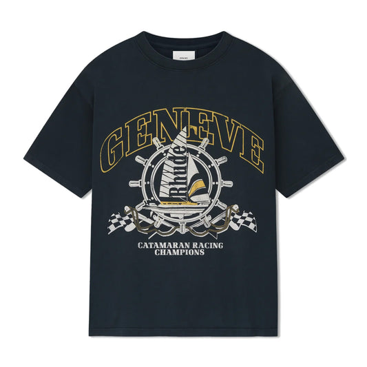 Geneve Catamaran Tee 'Vintage Black'