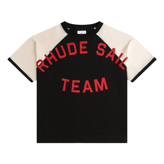 Oil Corp Raglan Tee 'Vintage Black'