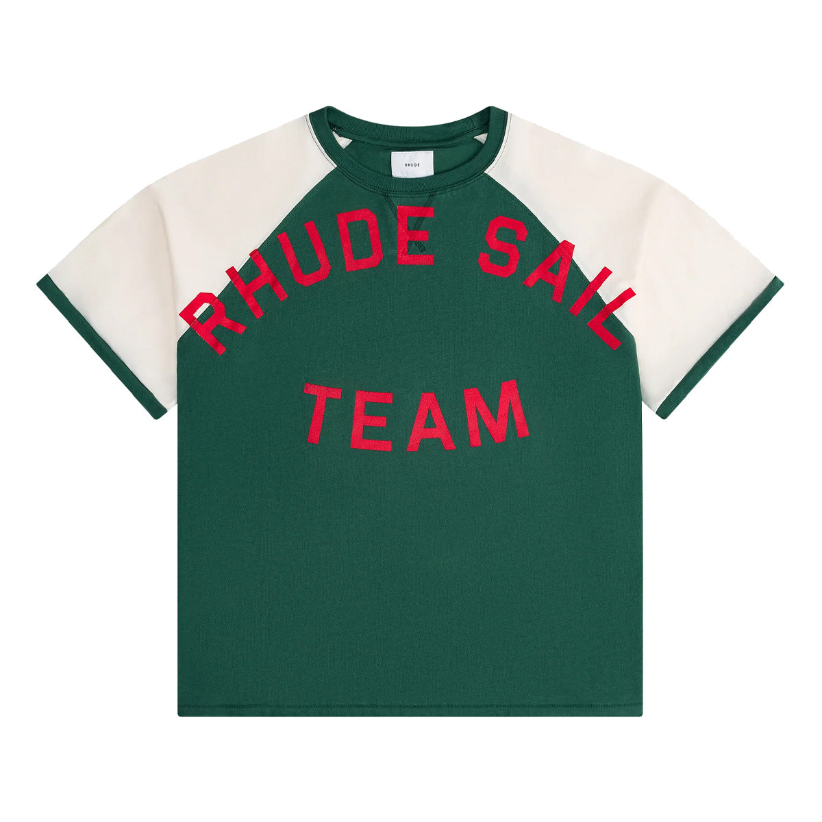 Oil Corp Raglan Tee 'Vintage Green'