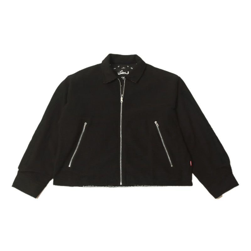 Sbjork Reversible Knit Blouson 'Black'