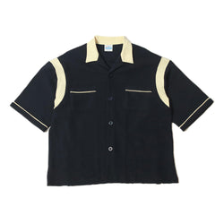 Victory Bowler Shirt 'Navy Cream'