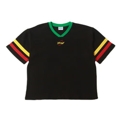 Jah Bless Knit Football Jersey 'Black'