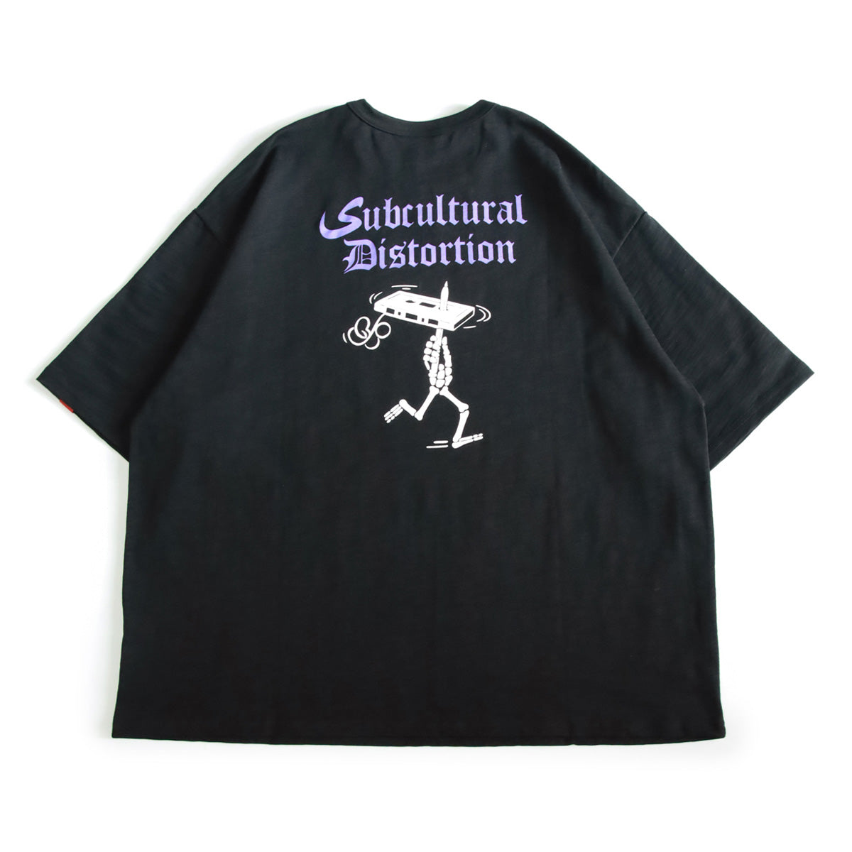Subcultural Distortion Tee 'Black'