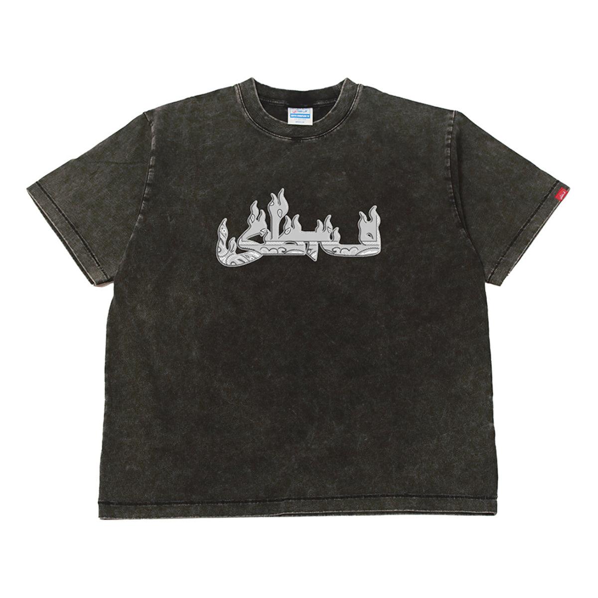 Flamezy Bandana Tee 'Black Grey'