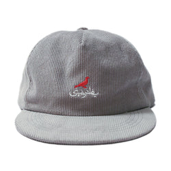 + STAPLE Pigeon Fury Corduroy Cap 'Grey'