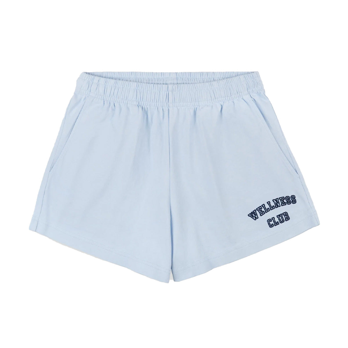 Wellness Club Flocked Disco Shorts 'Ciel'